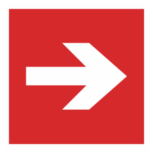 Знак F-01-01 «Направляющая стрелка»_04002