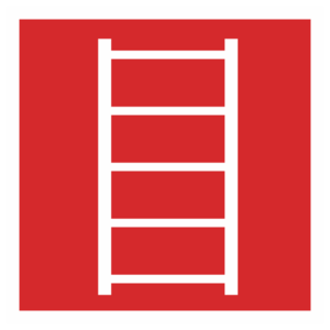 Знак F-03 «Пожарная лестница»_04005